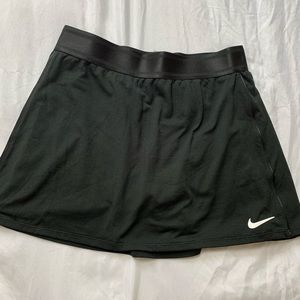 black Nike tennis skirt
